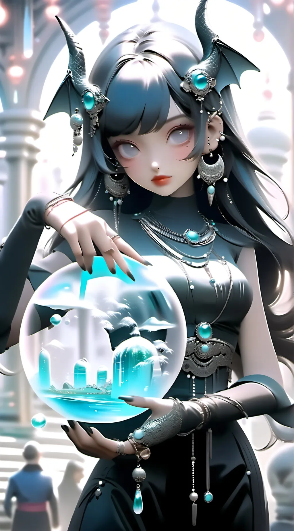ai character: meme background