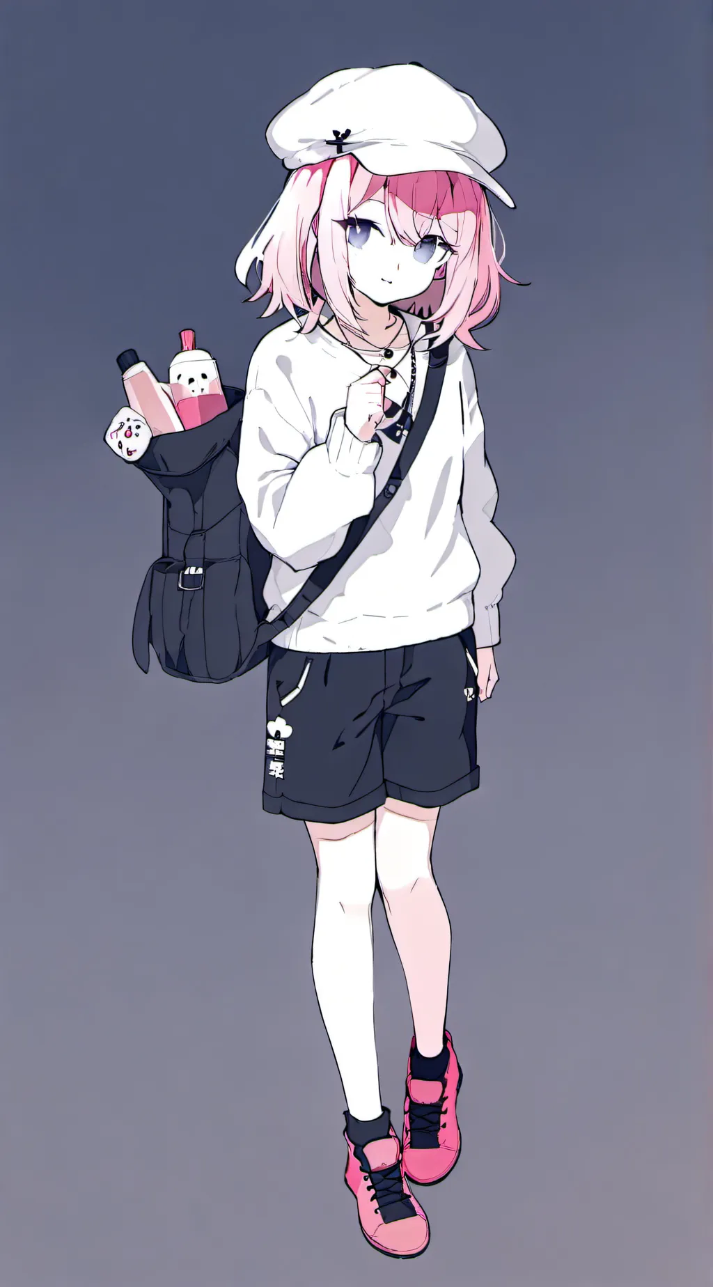 ai character: lasyy background