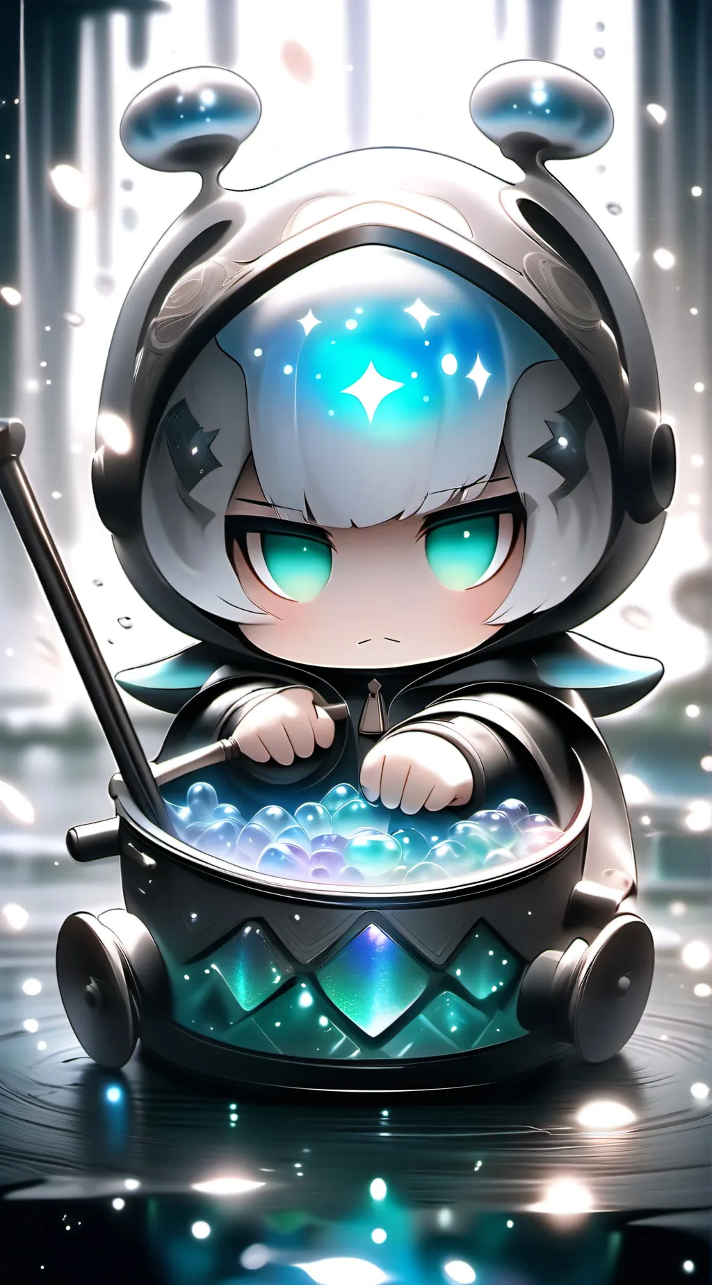 ai character: Cookie background