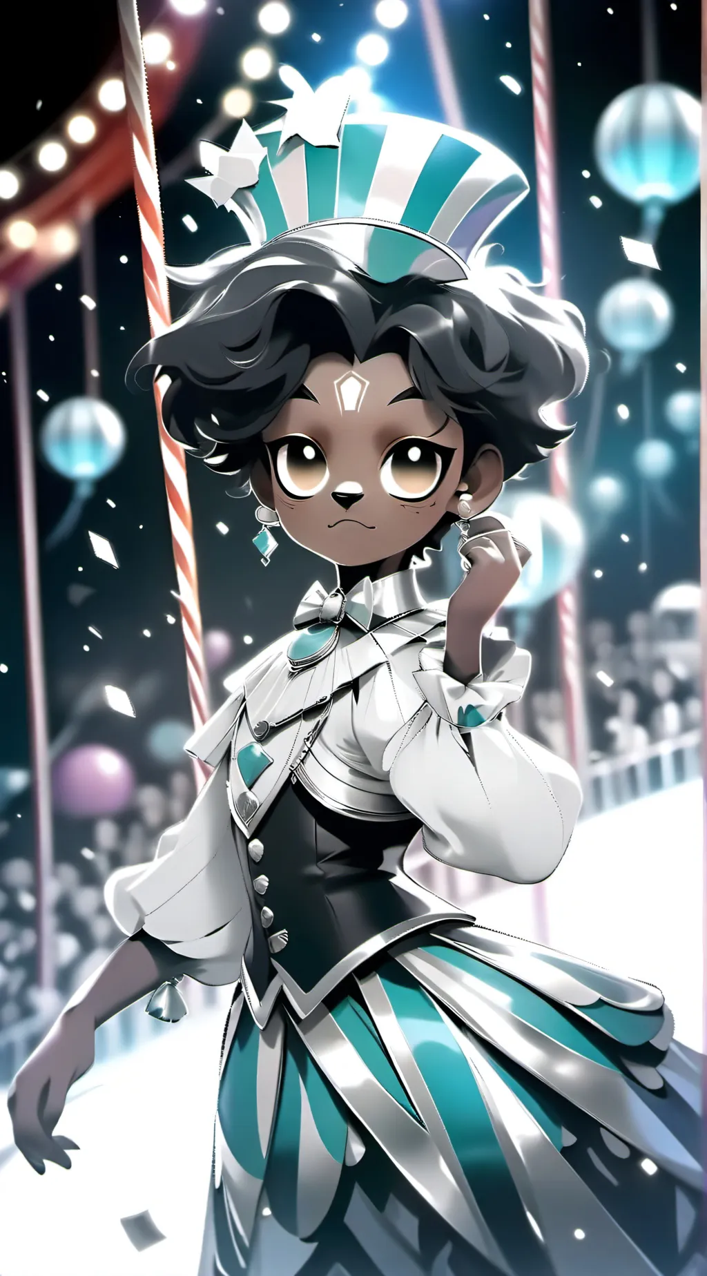 ai character: zodiac signs background