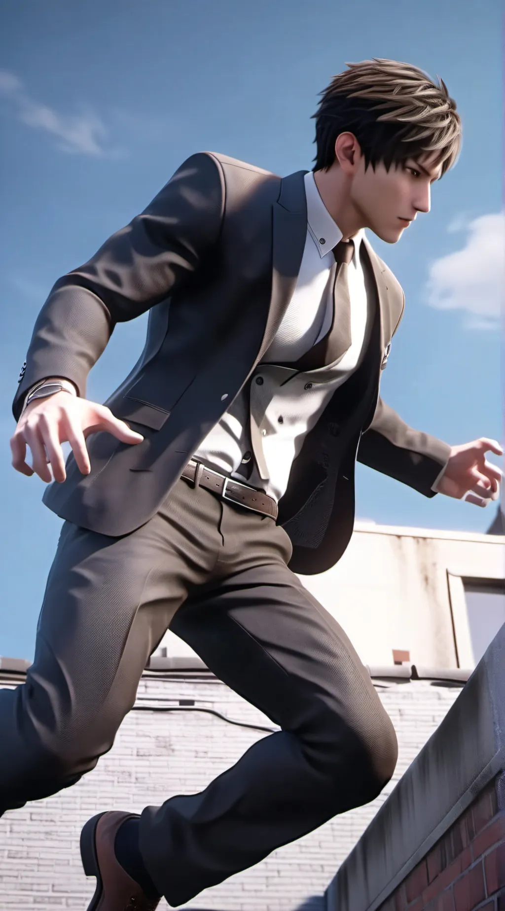 ai character: victor  background