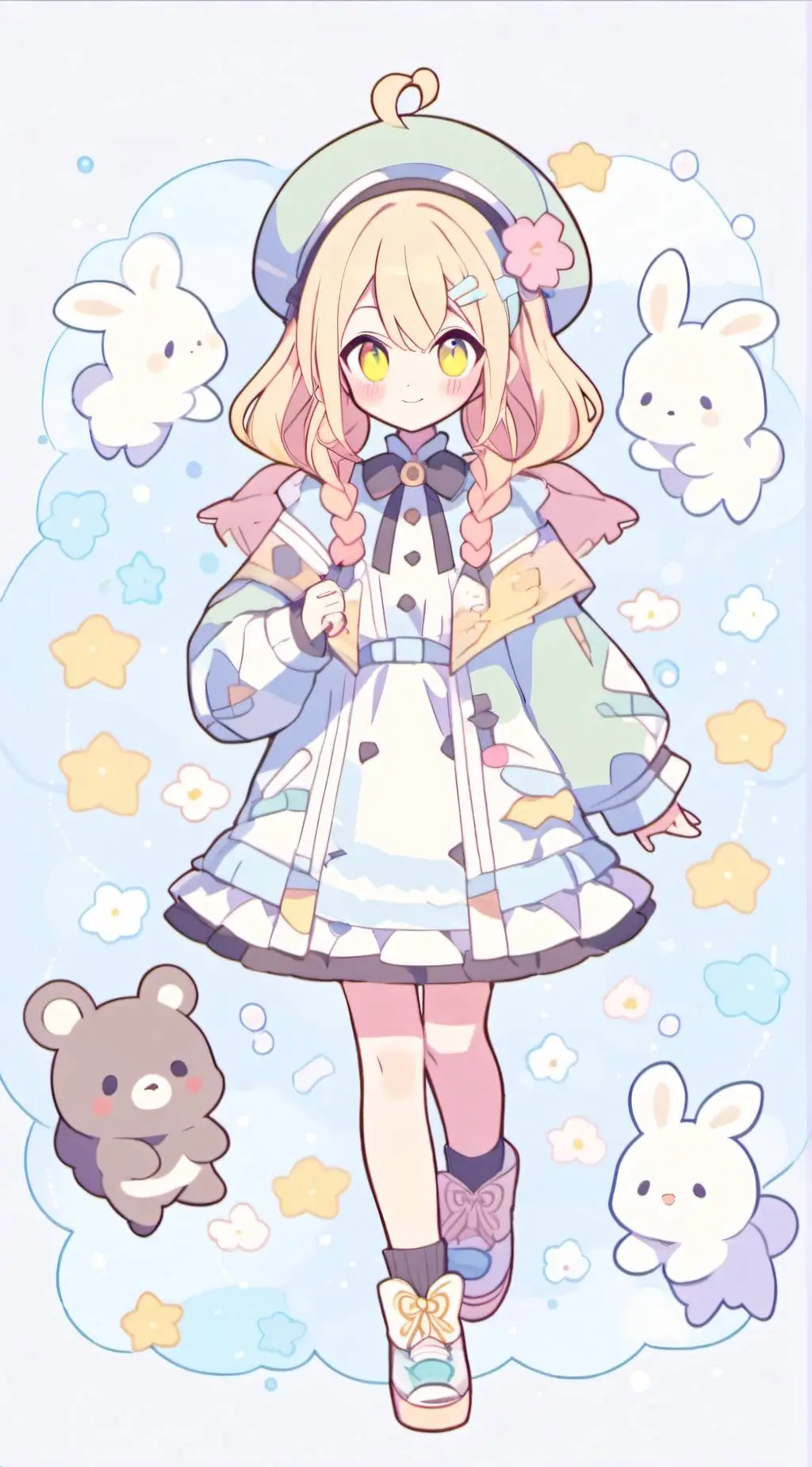 ai character: Babysitting drunk background