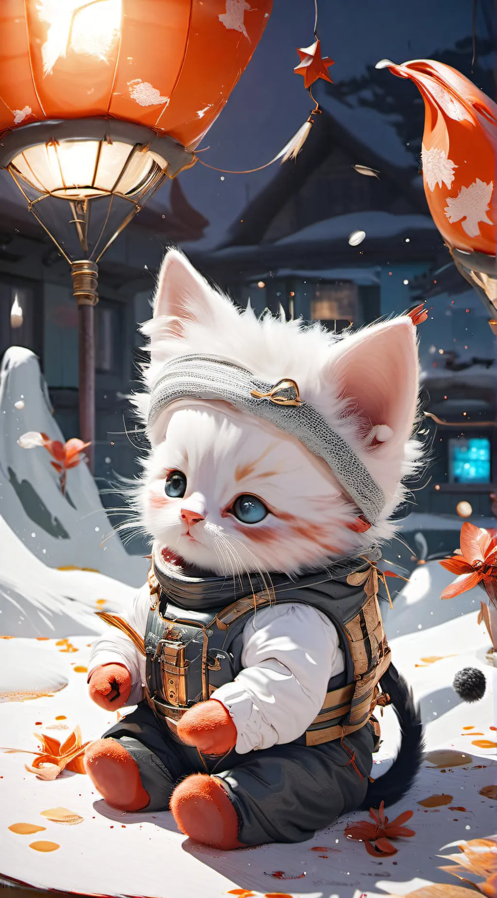 ai character: Catou background