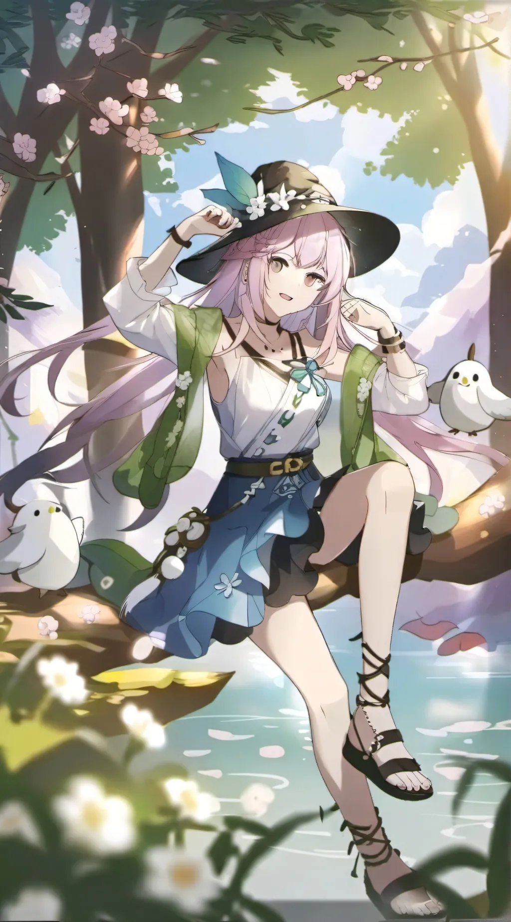 ai character: Sara background