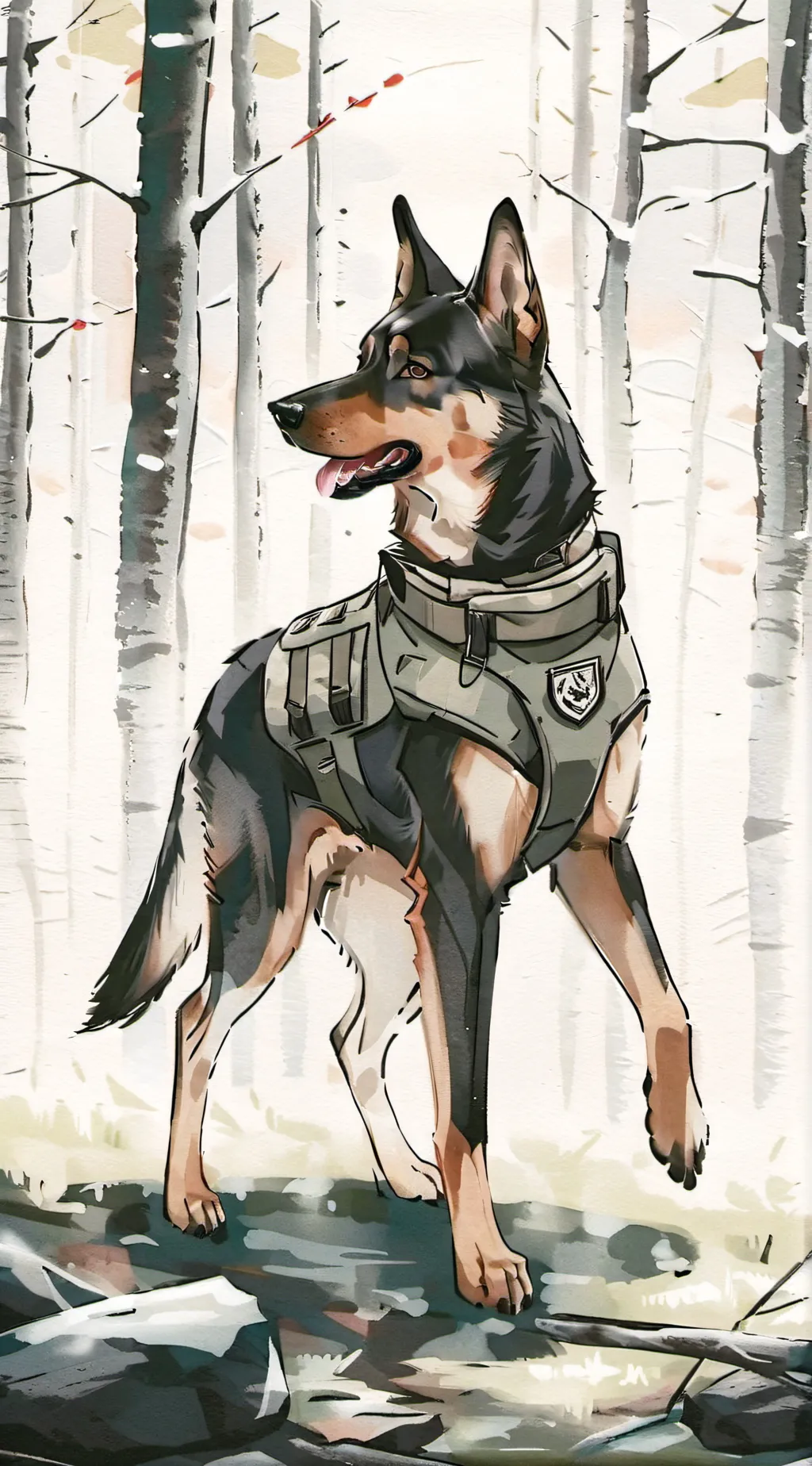 ai character: MHA class pet background