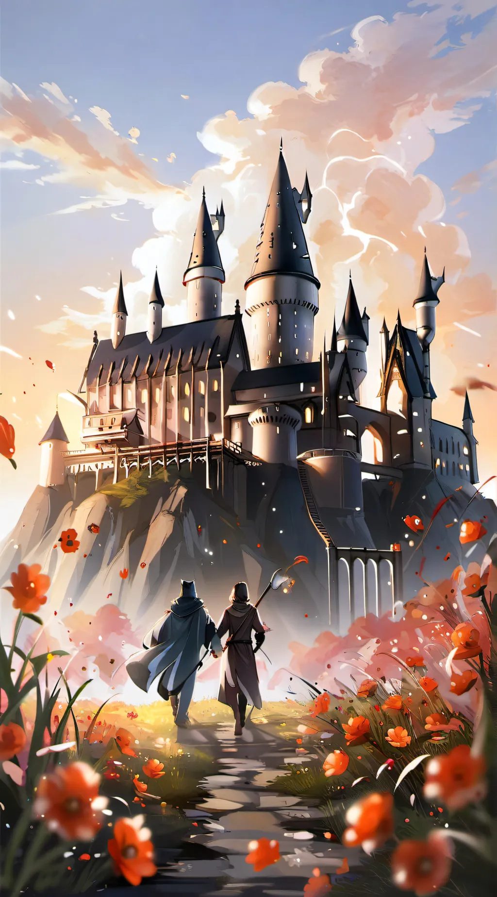 ai character: Just Hogwarts..  background