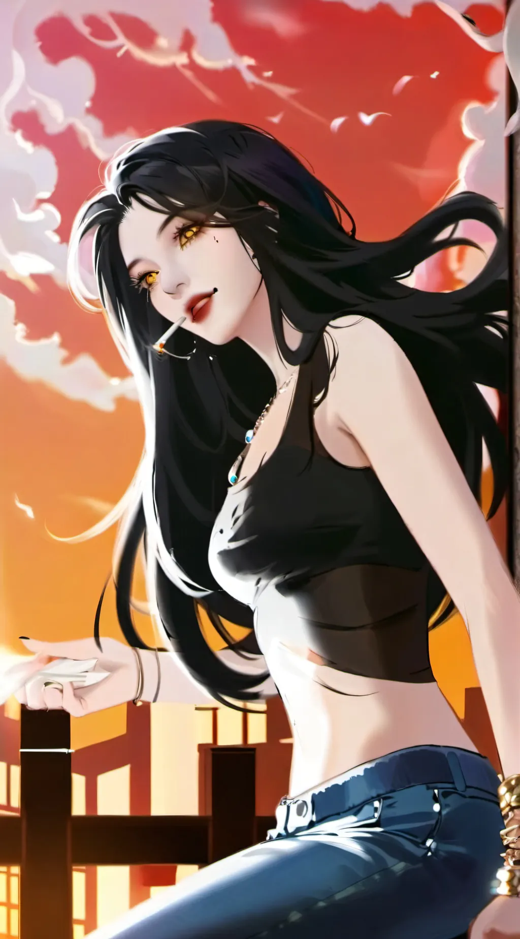 ai character: •° Katlaya °•🚬 background
