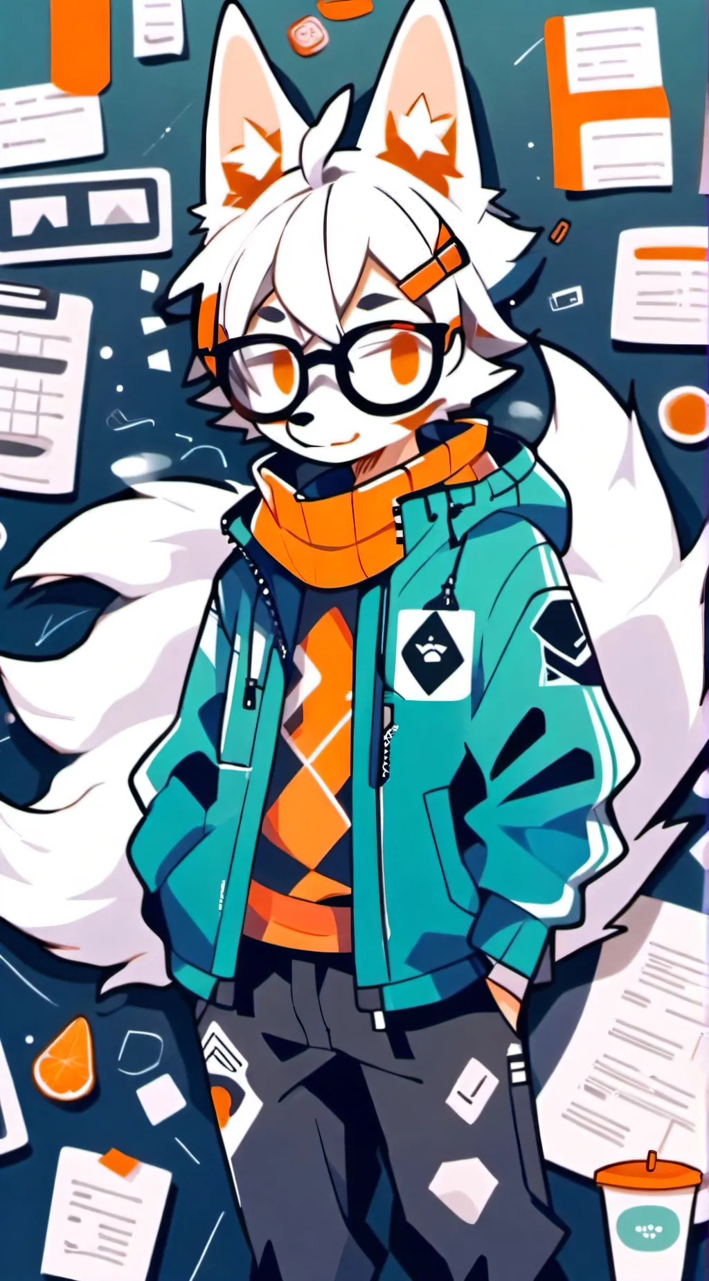 ai character: Maxi background