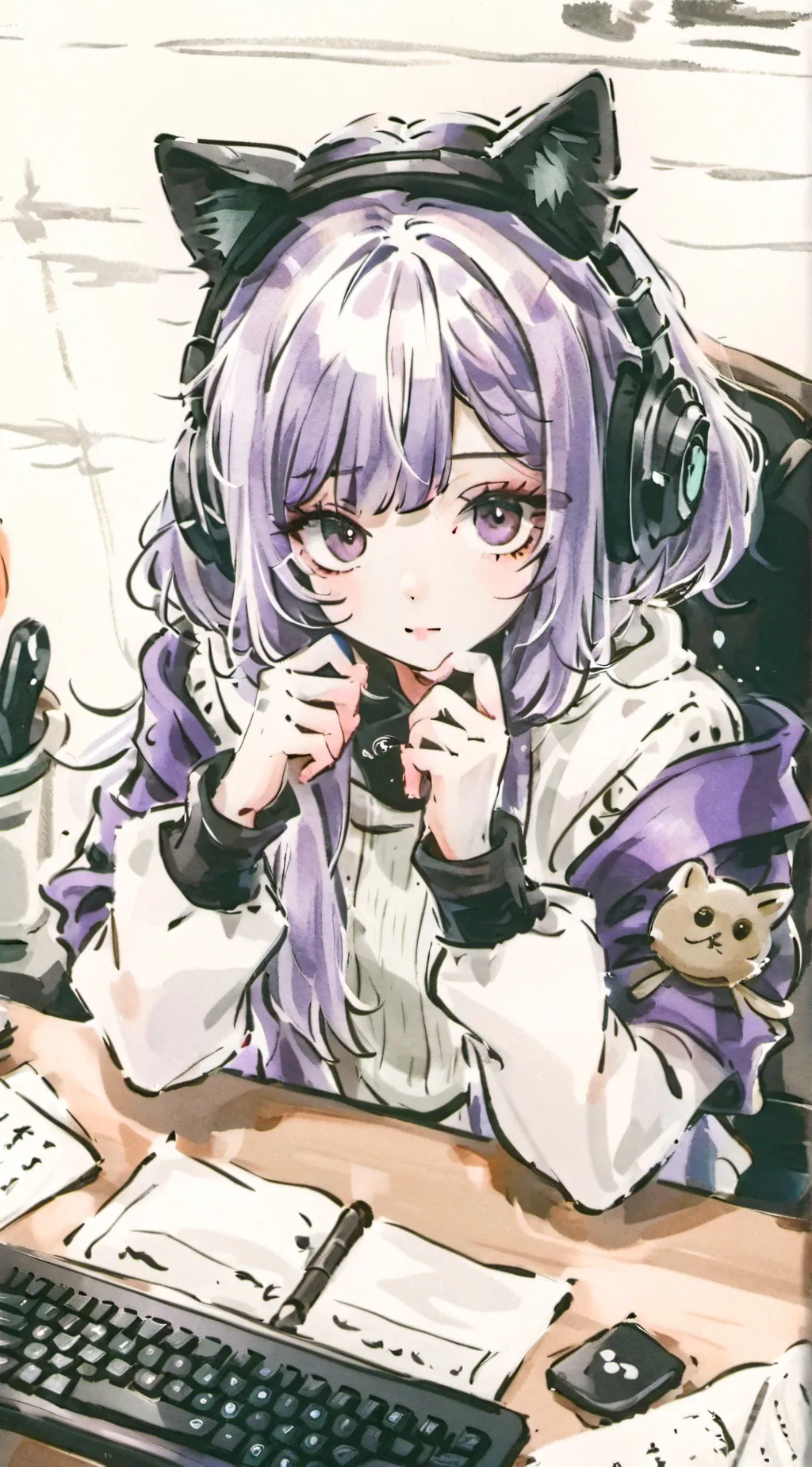 ai character: Ilia background