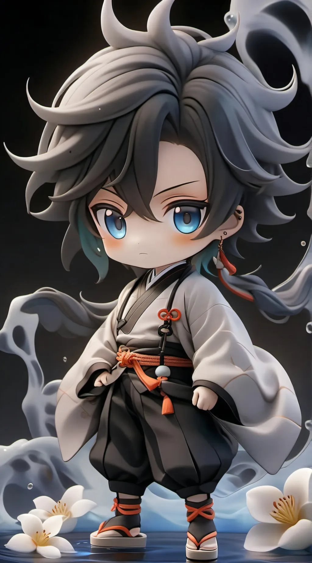 ai character: Giyuu after the final battle background