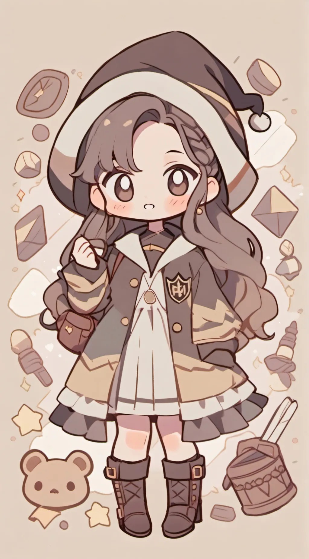ai character: hogwarts  background