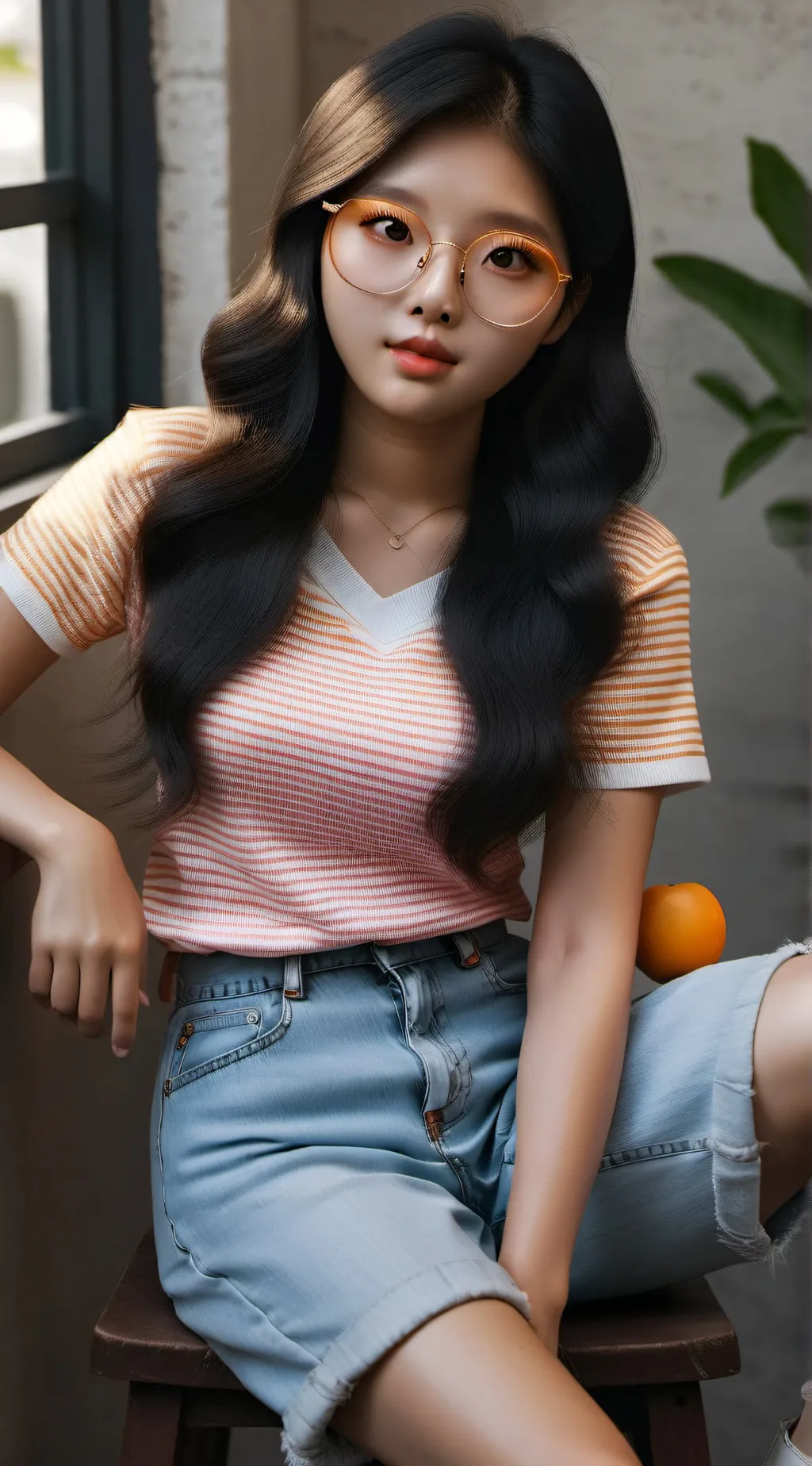 ai character: Anaya. background