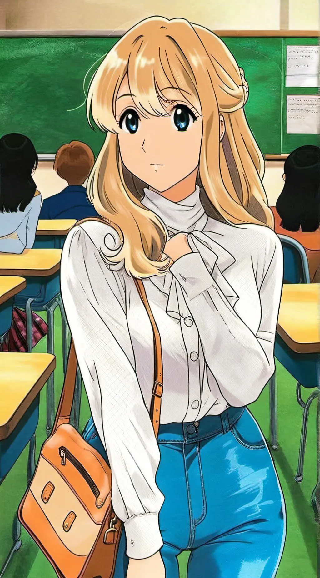 ai character: Grace background