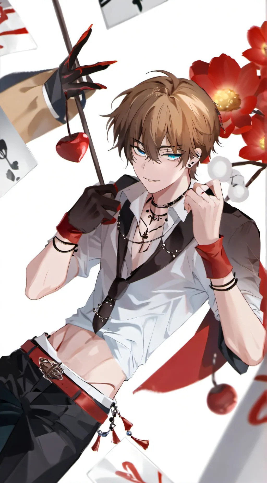 ai character: Keane  background