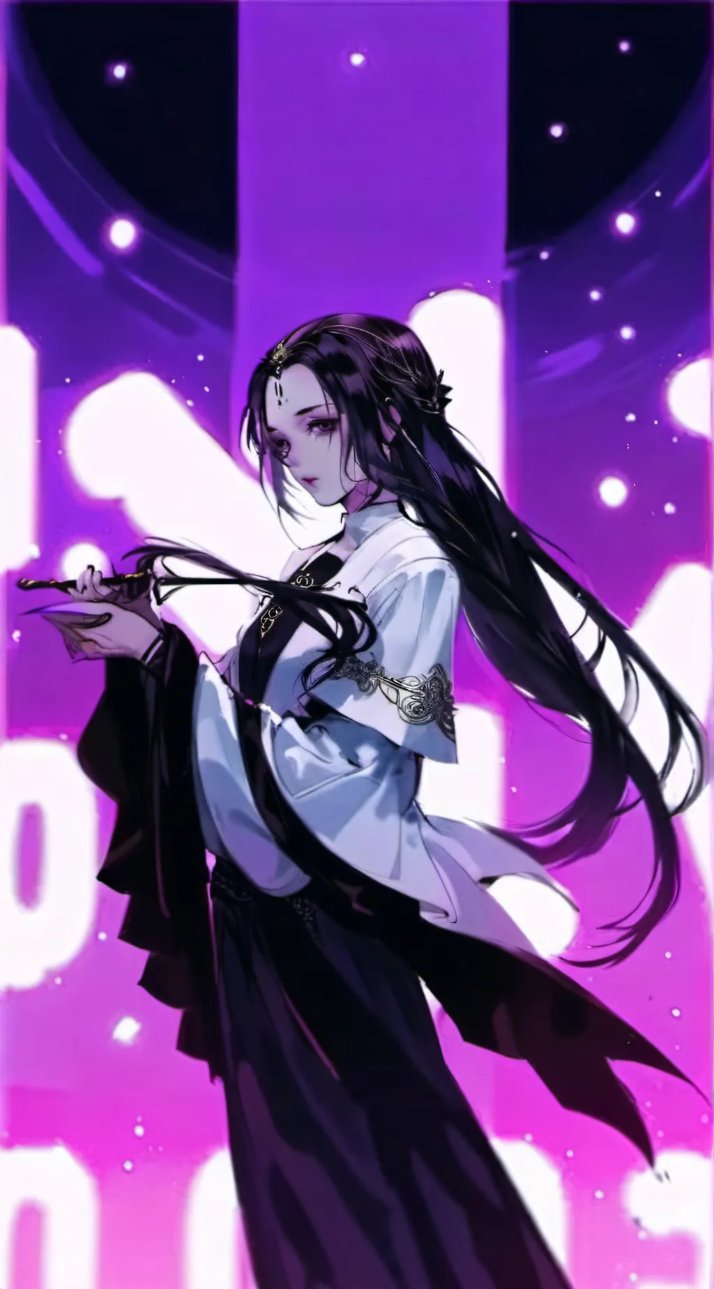 ai character: demon shinobu  background