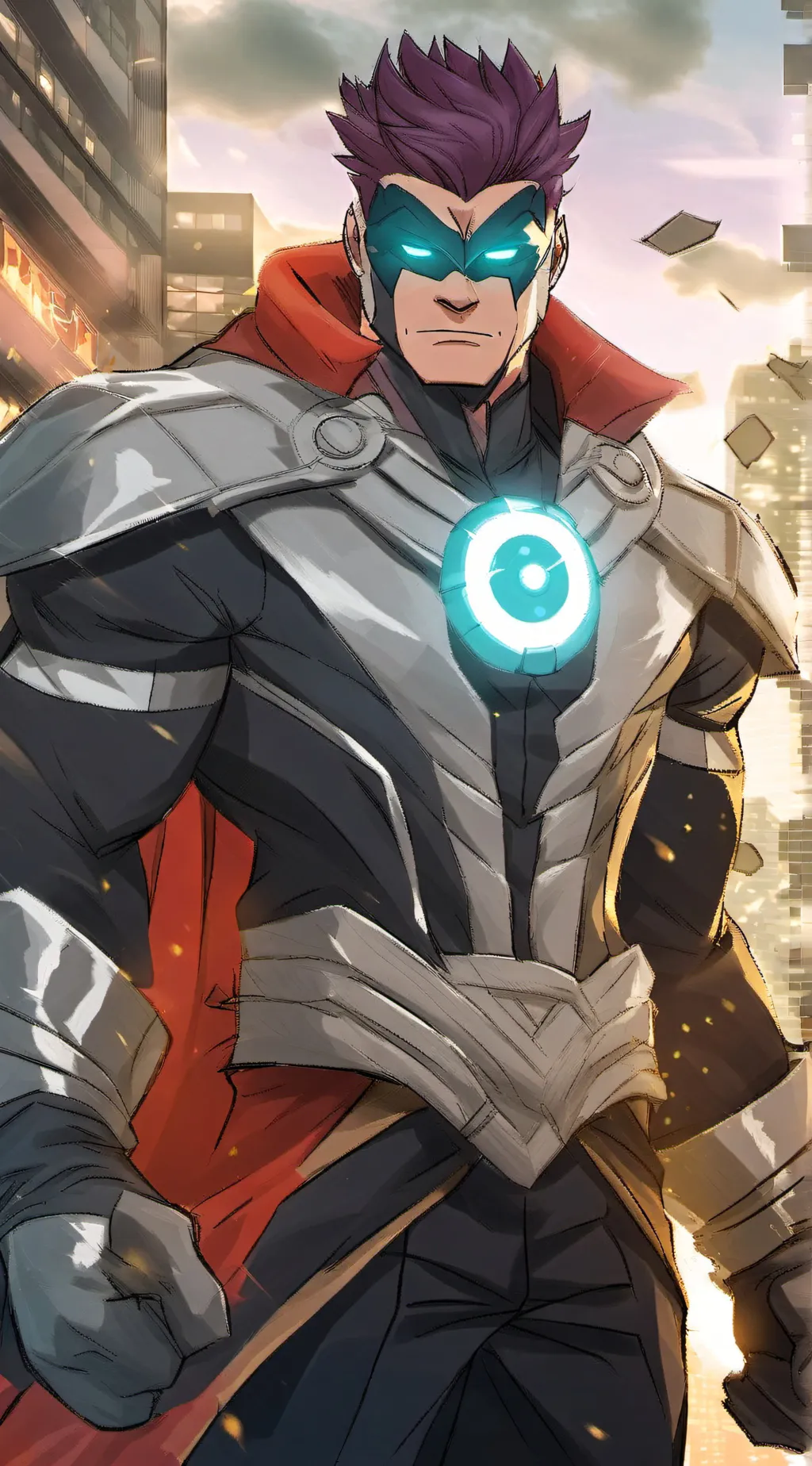 ai character: Adonis  background