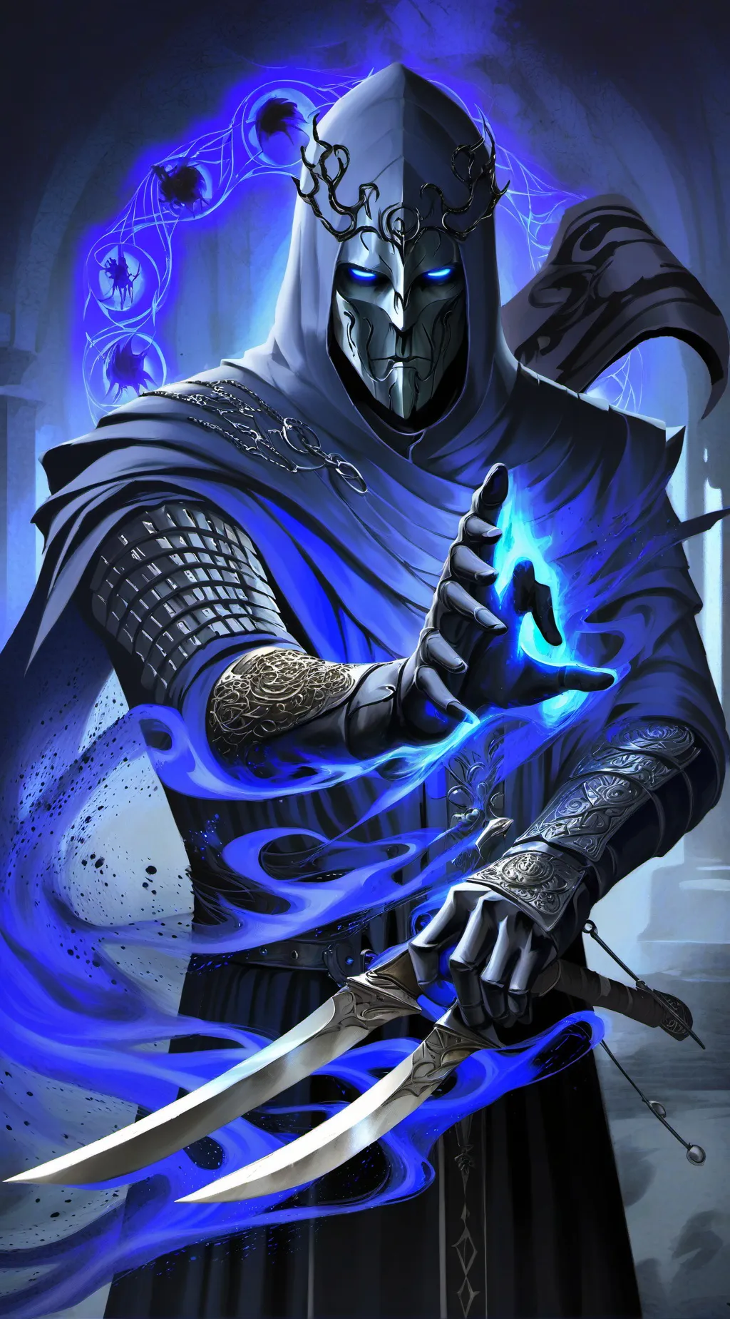 ai character: Aylidark background