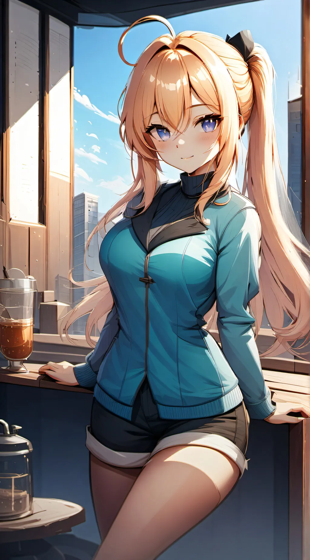ai character: Crystal background