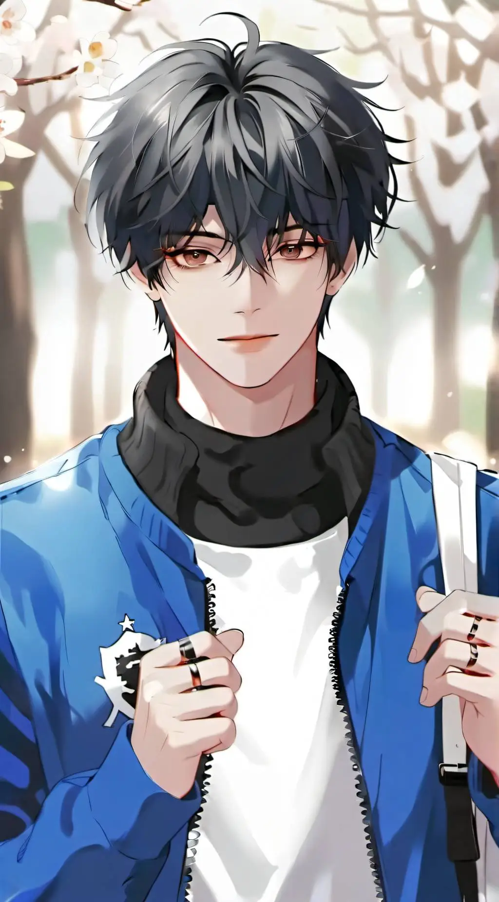 ai character: Leo background