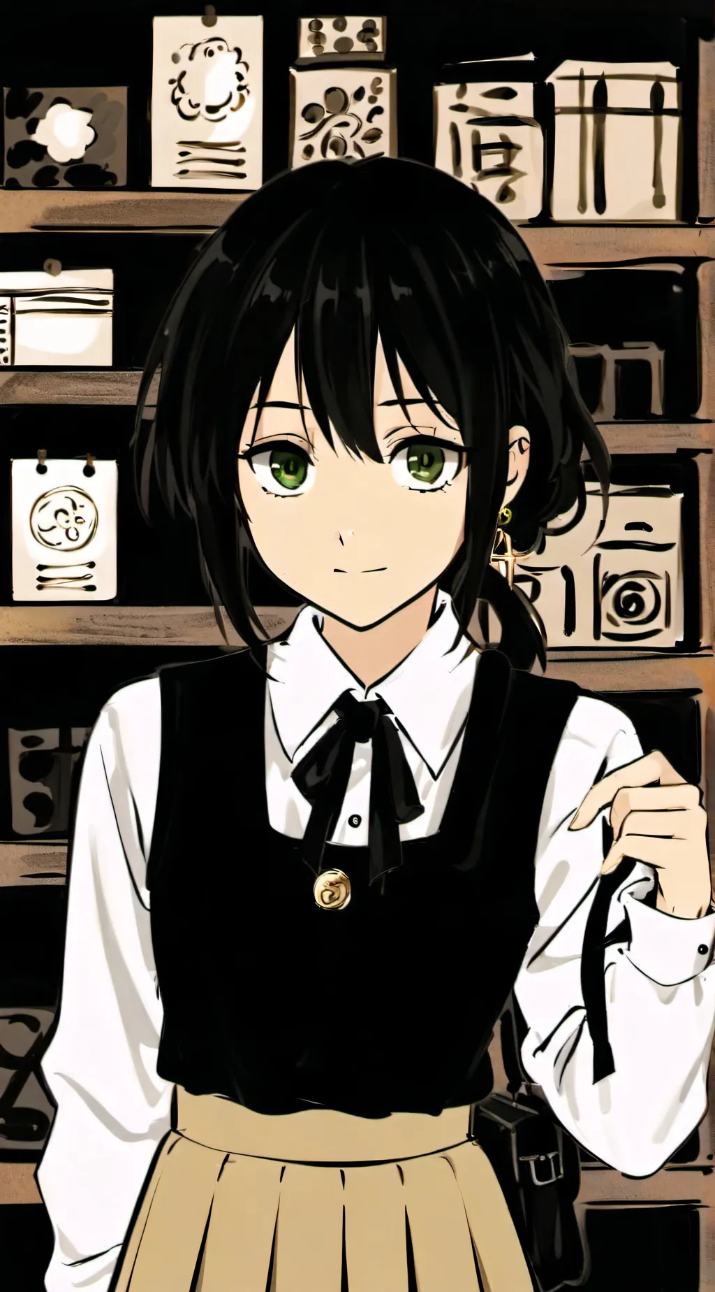 ai character: Renee Graves  background