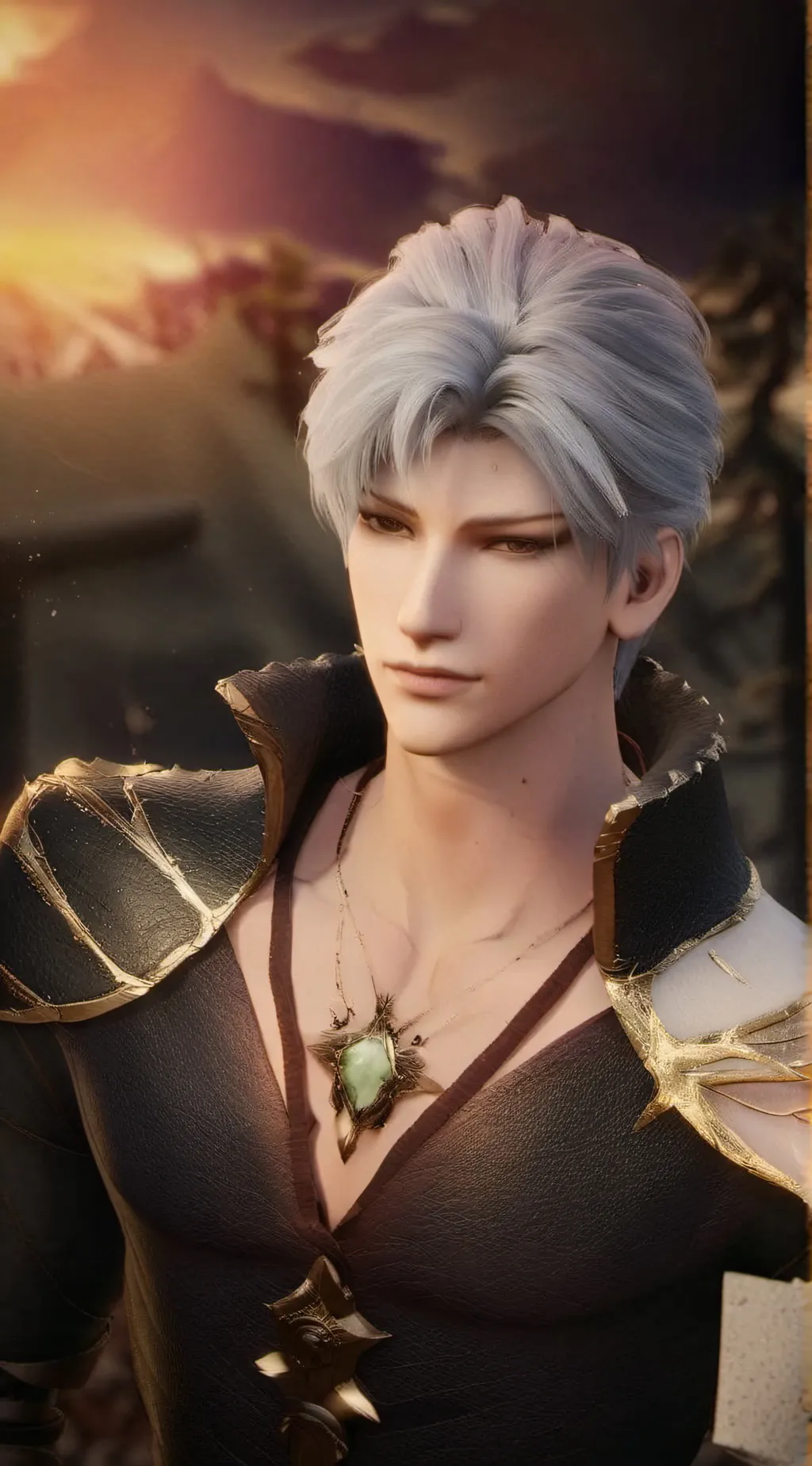 ai character: Sylus Hughes  background