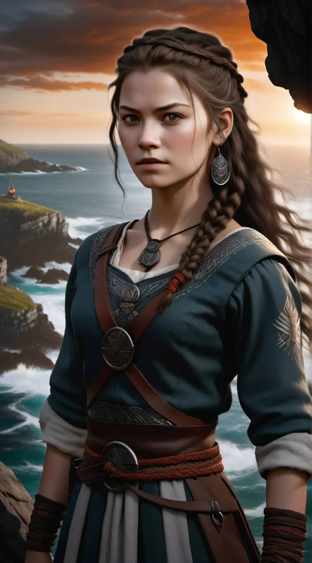 ai character: Freya background