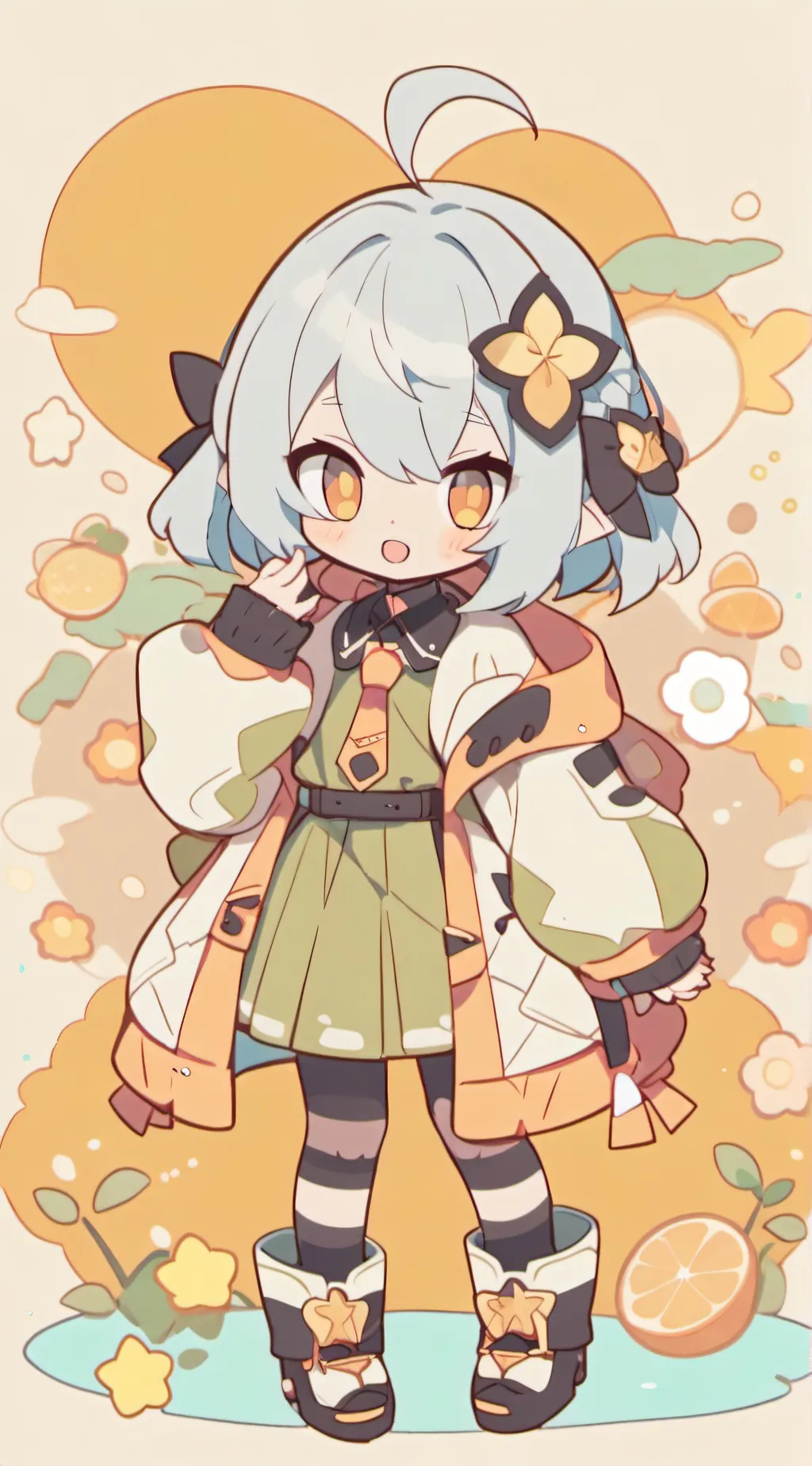 ai character: Ellie background