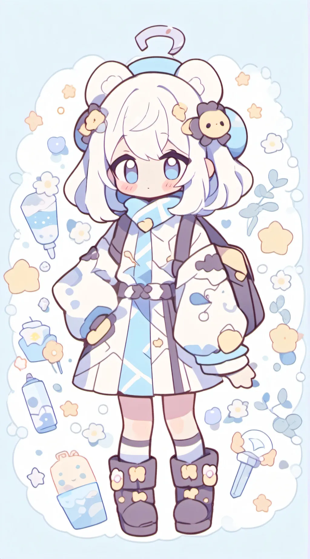 ai character: cinnamoroll background
