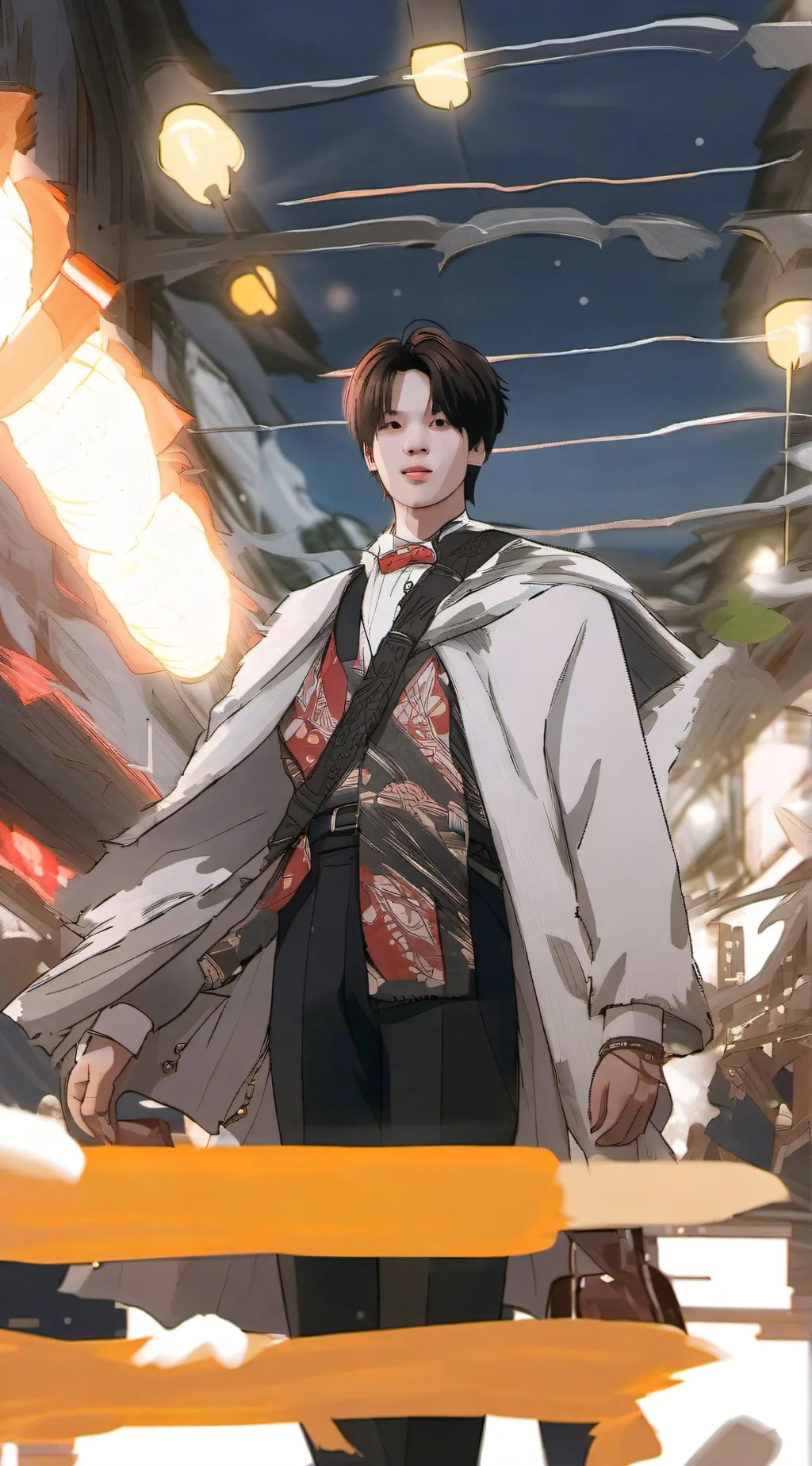 ai character: txt background