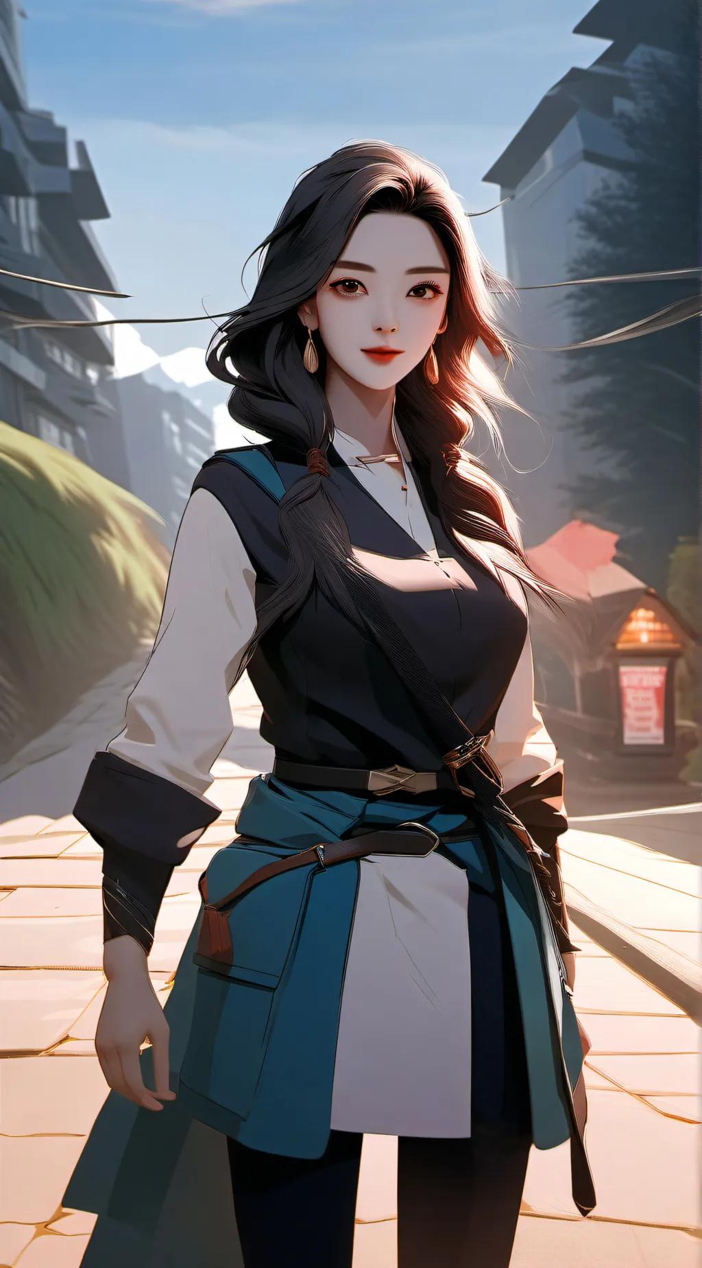ai character: Melissa  background