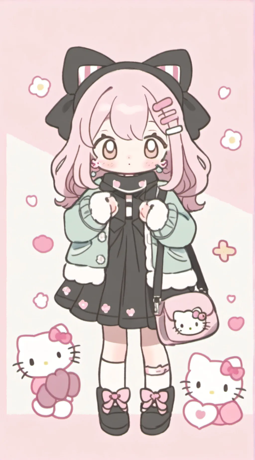 ai character: sanrio! background
