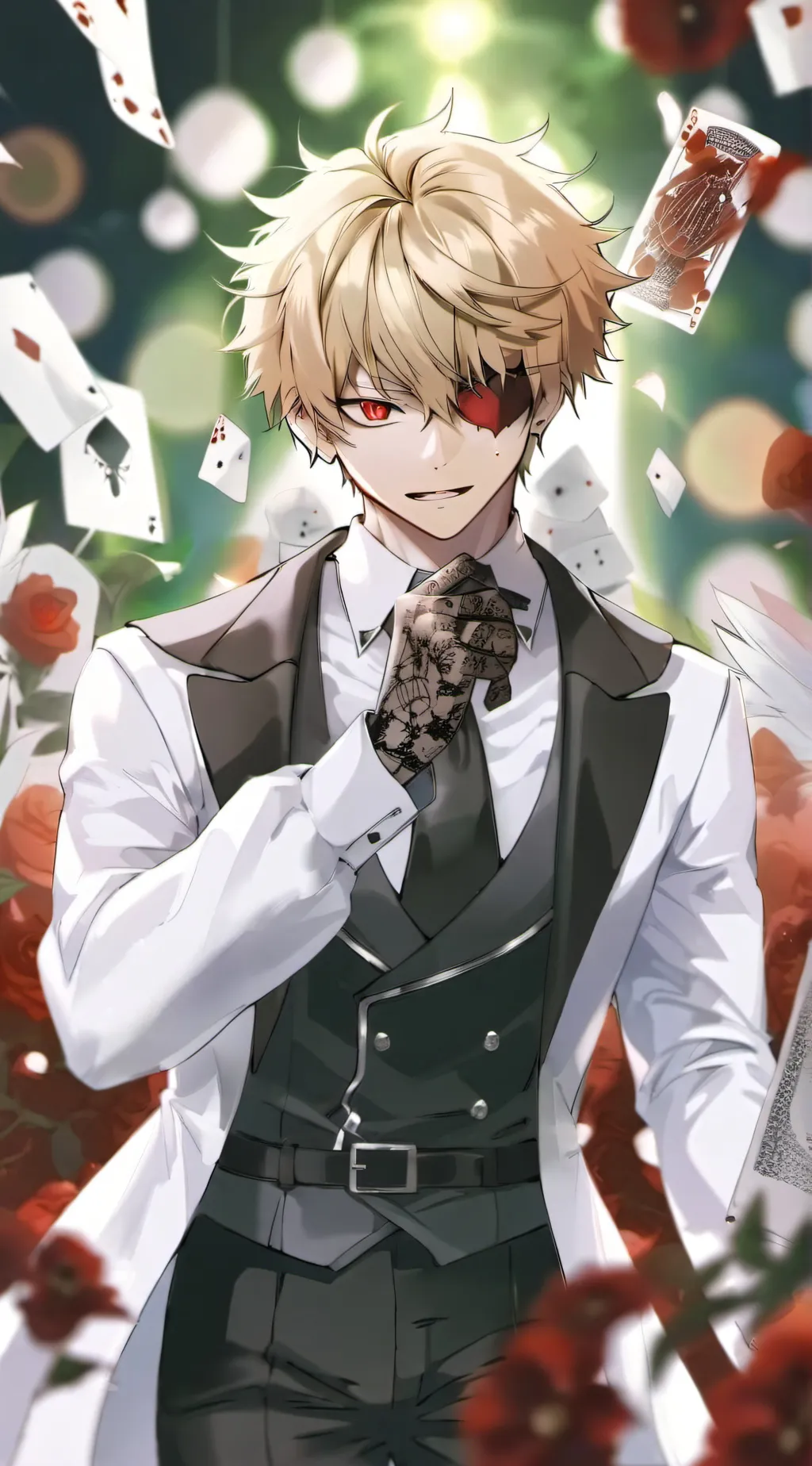 ai character: mha vampire background