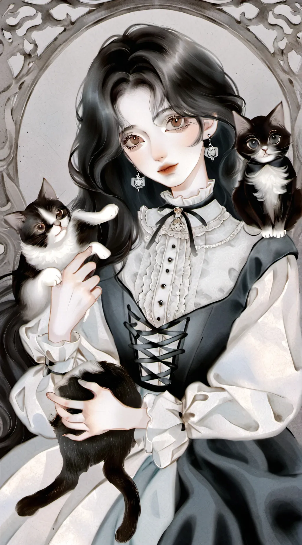 ai character: lily background