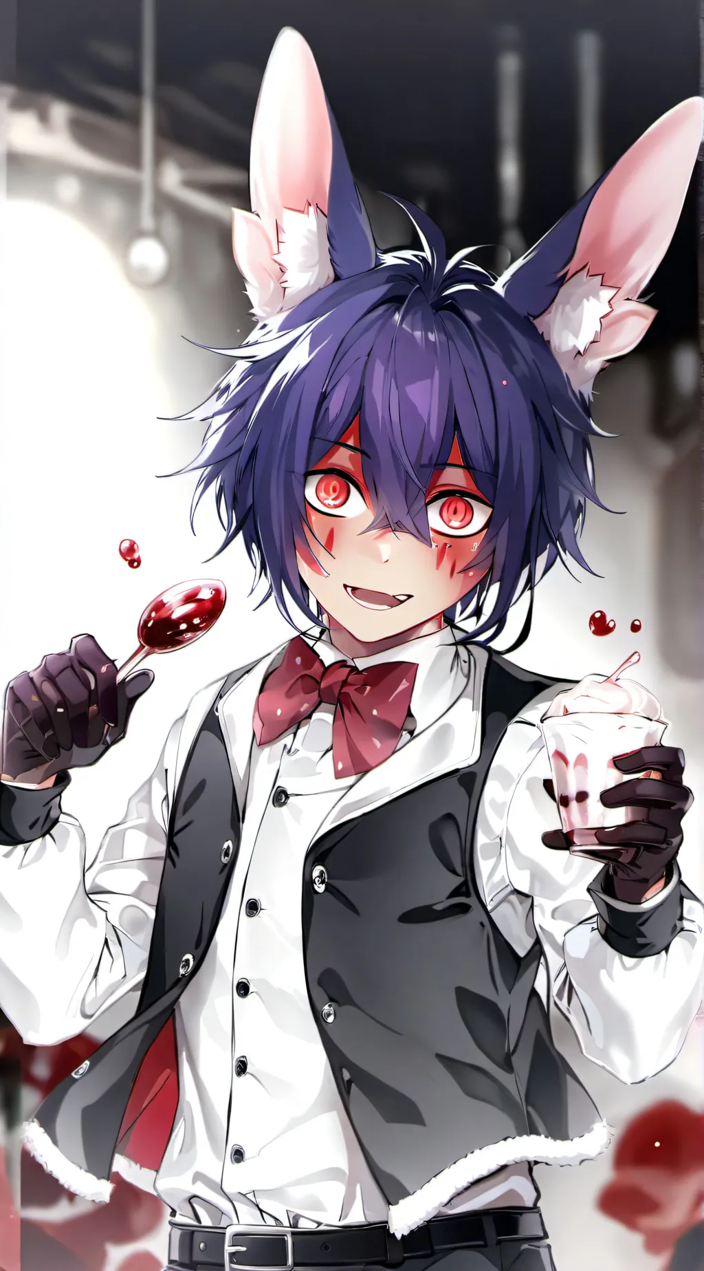 ai character: elf Bonnie  background