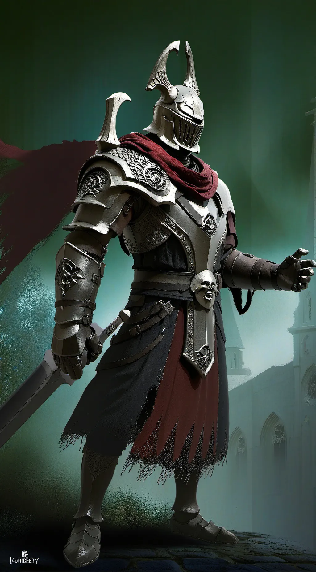 ai character: mighty knight background