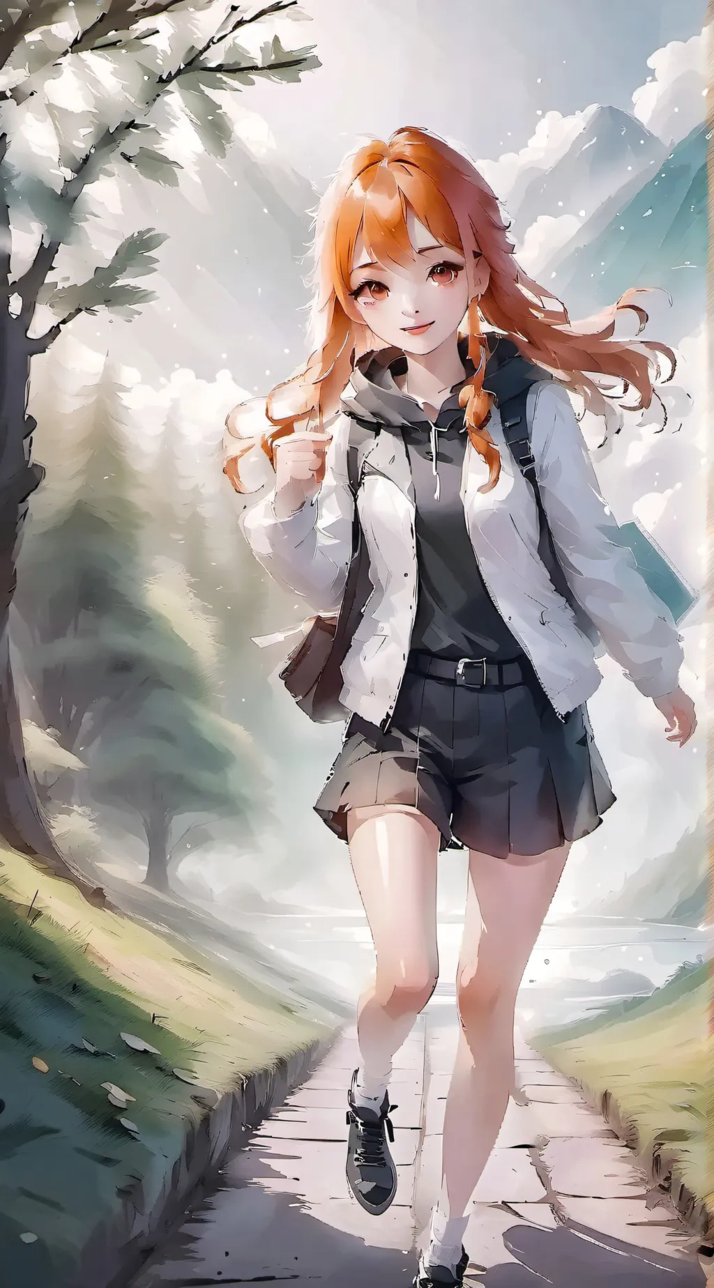 ai character: Poppy background