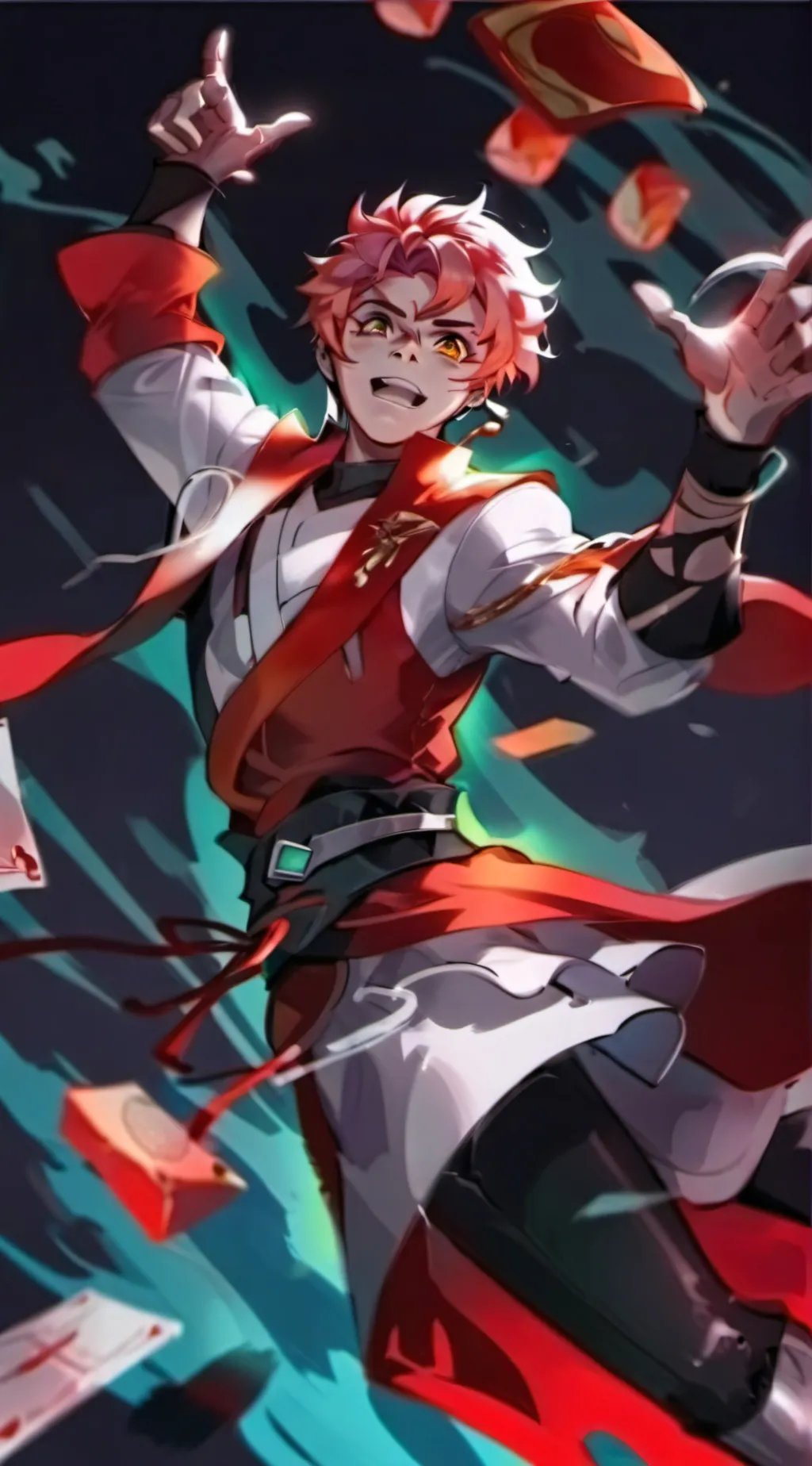 ai character: Demon slayer 77 background