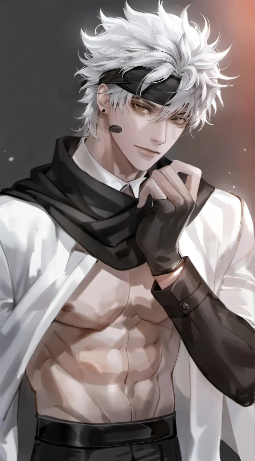 ai character: gojo soturo background