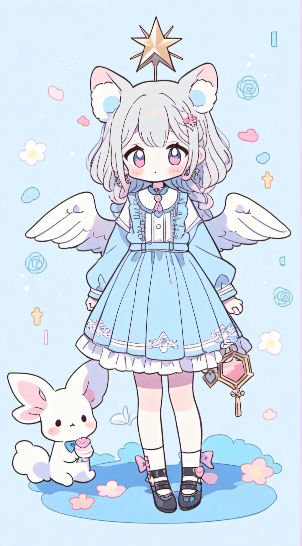 ai character: Adam's apple background