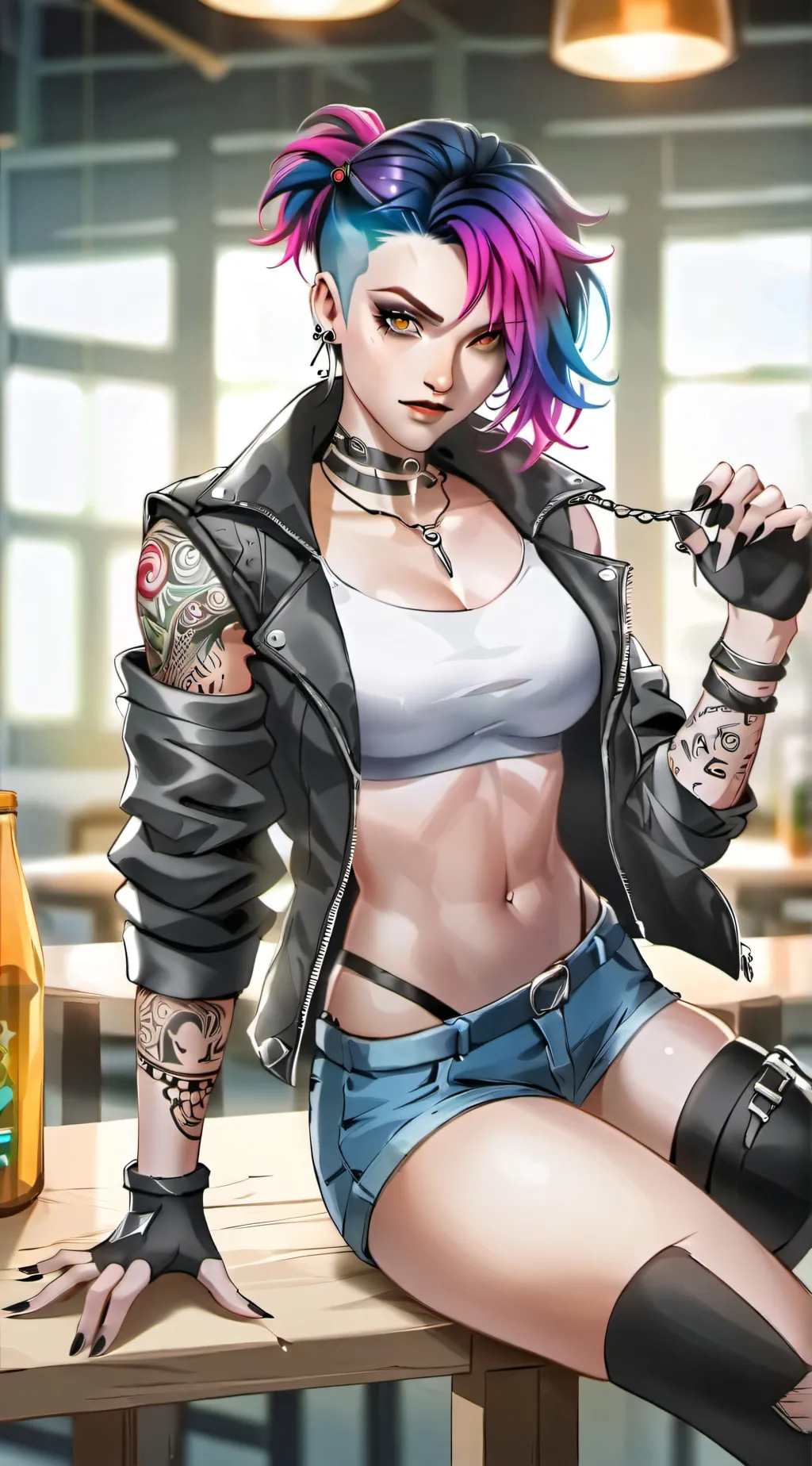 ai character: Cyberpunk 2077 background
