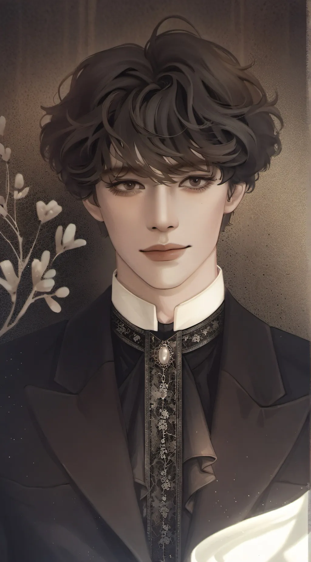 ai character: Noel background