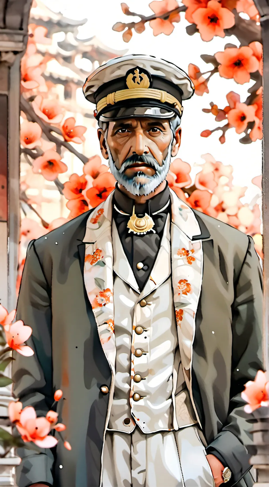 ai character: Kapitän Wolfgang L background