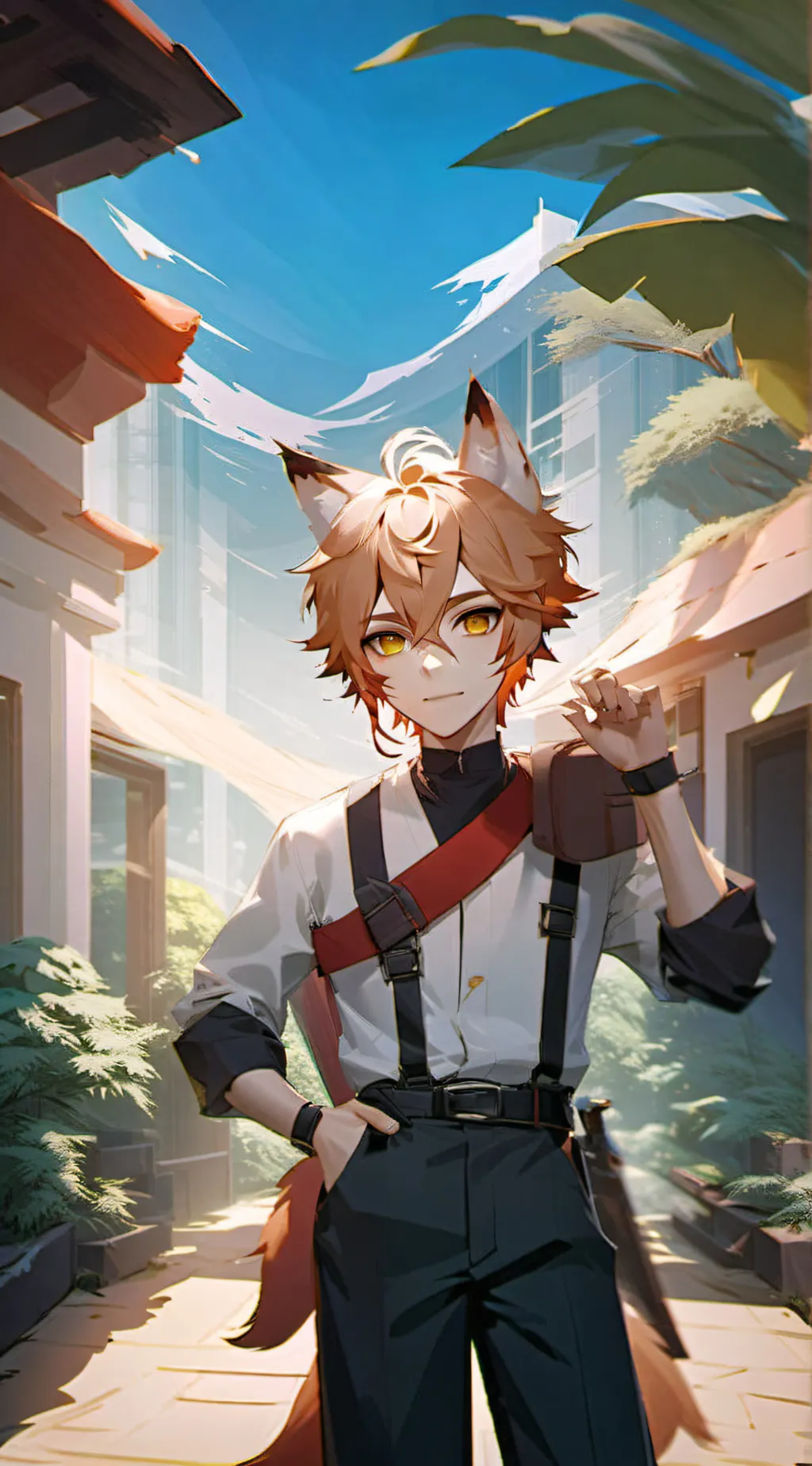 ai character: Alex background