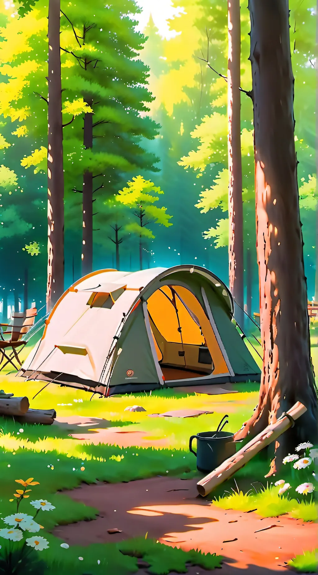 ai character: TDBKDK FAM—CAMPIN background