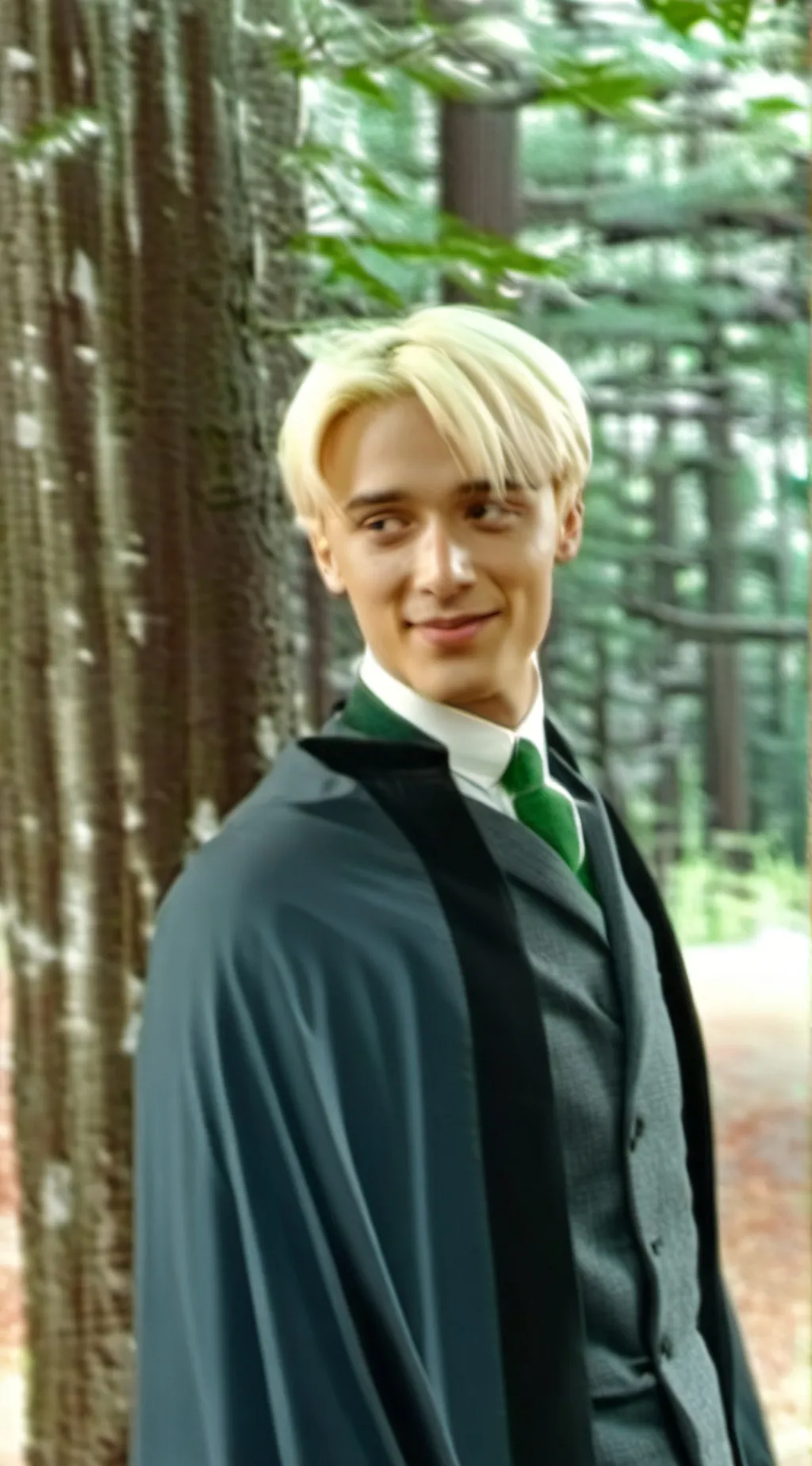 ai character: Draco malfoy  background