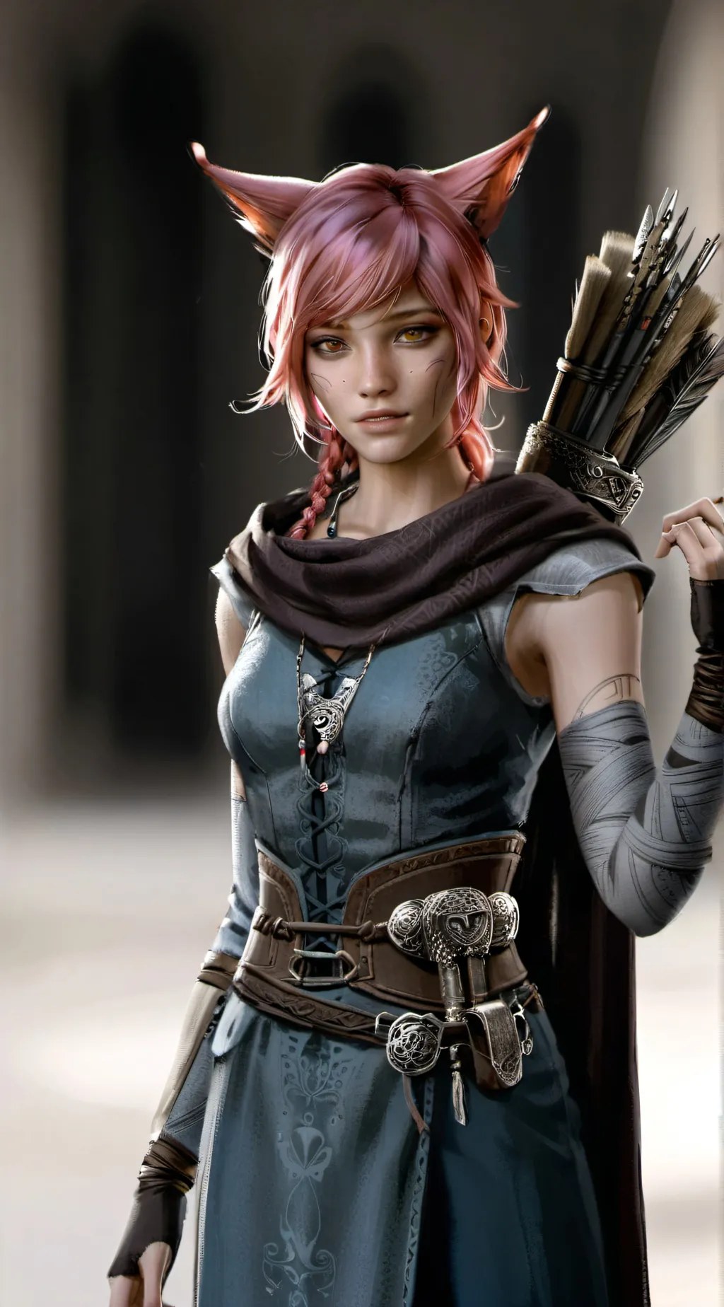 ai character: Mika background