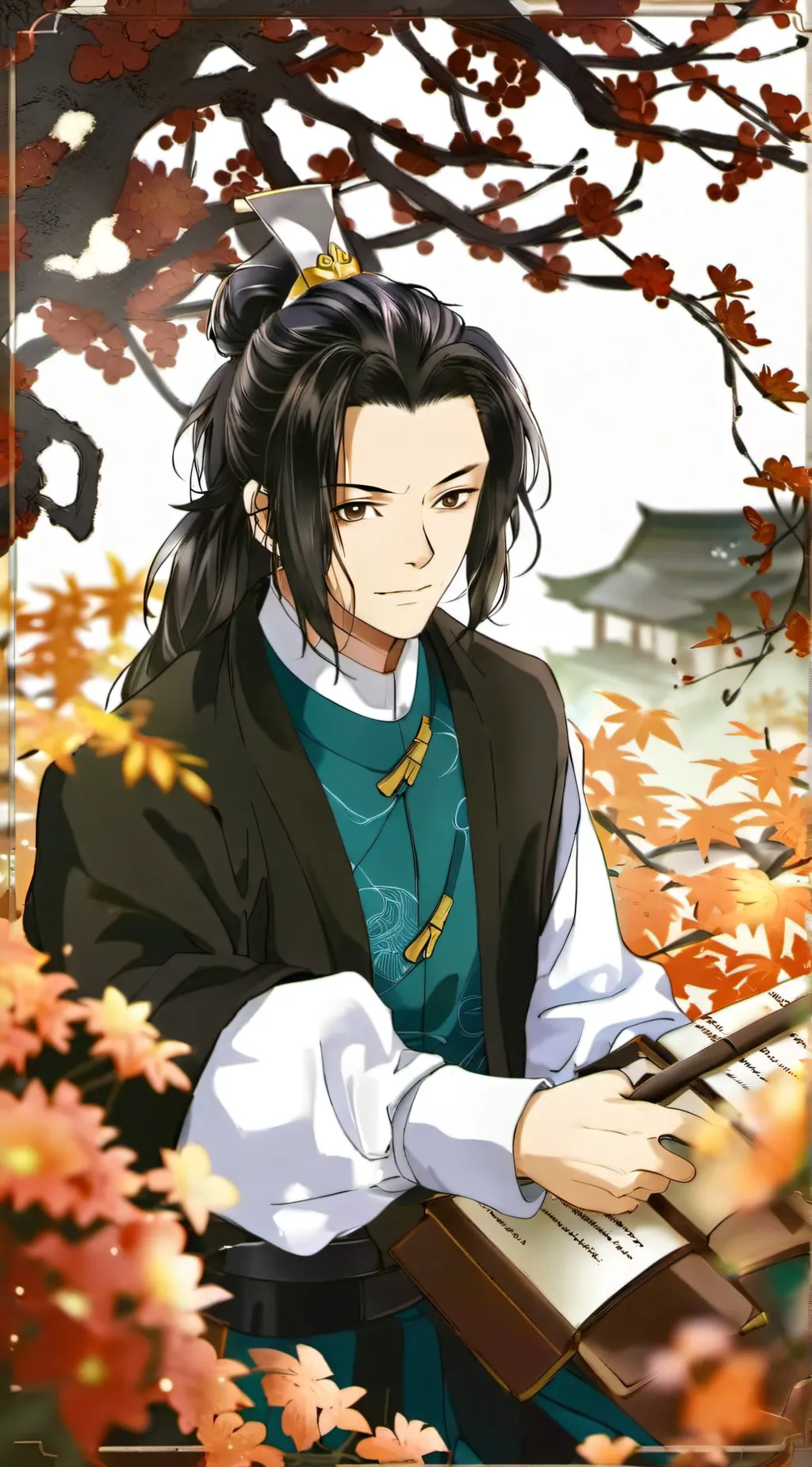 ai character: giyuu tomika background