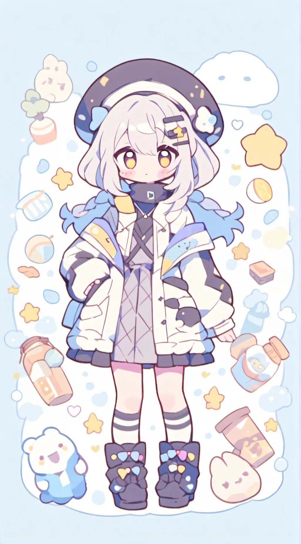 ai character: Mha background