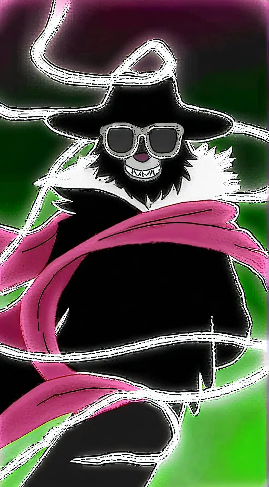 ai character: Ralsei background