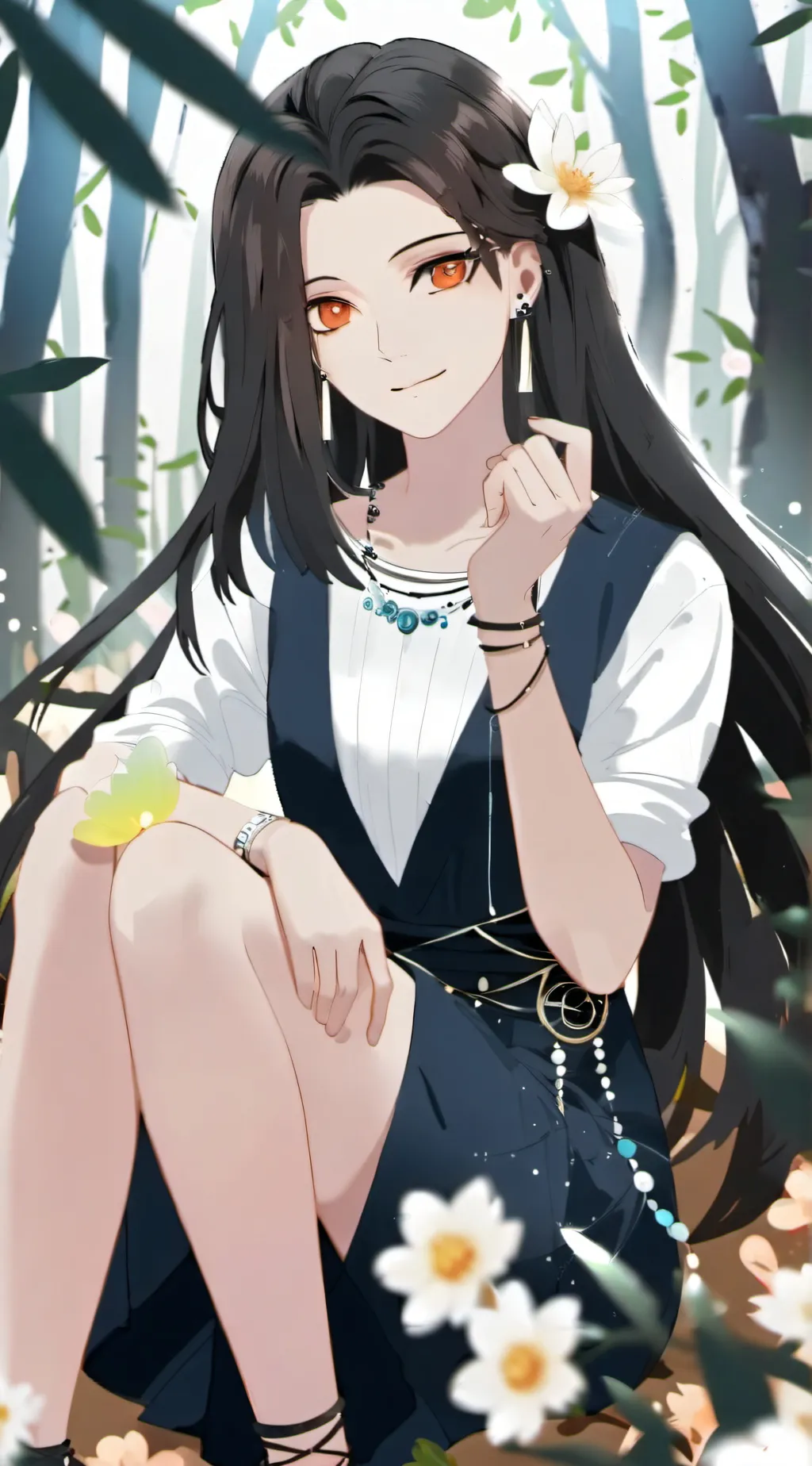 ai character: sad y/n background